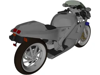 Honda VFR750RRC30 3D Model