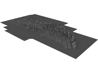 City Miami (Florida) 3D Model