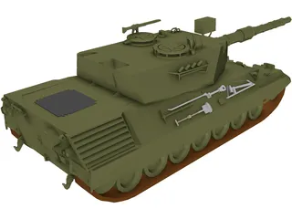 Leopard 3D Model