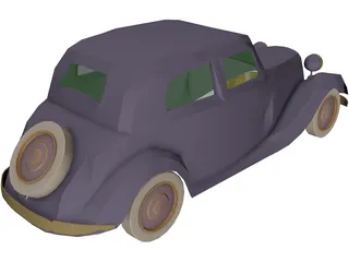 Mercedes-Benz 170 3D Model