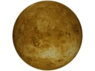 Planet Venus 3D Model