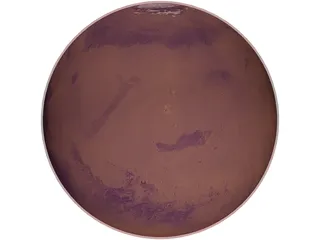 Planet Mars 3D Model