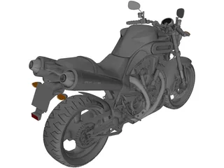 Yamaha MT-01 3D Model