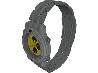 Racer Watch 3D Model