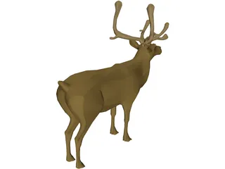 Reindeer 3D Model