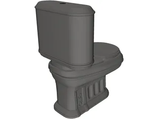 Toilet 3D Model