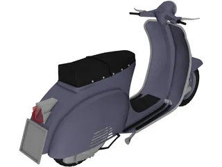 Scooter Vespa 3D Model