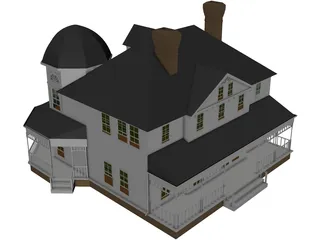 House Victorian 3D Model