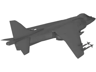 AV-8B 3D Model