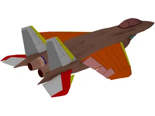 F-15E 3D Model