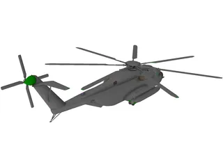 Sikorsky CH-53E Super Stallion 3D Model