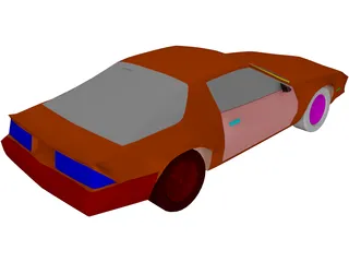 Chevrolet Berlinetta (1983) 3D Model