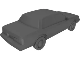 Oldsmobile Cutlass Ciera (1983) 3D Model