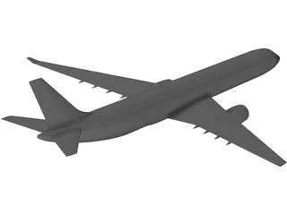 Airbus A330 3D Model