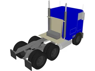 Cabover 3D Model