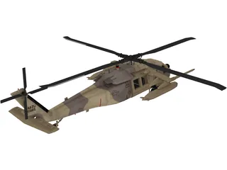 Sikorsky MH-60 3D Model