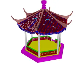 Pavilion 3D Model