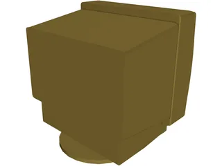 Monitor 3D Model