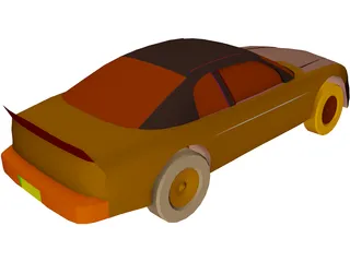 Chevrolet Monte Carlo Stock Car (1995) 3D Model