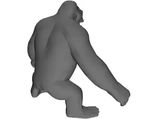 Gorilla 3D Model