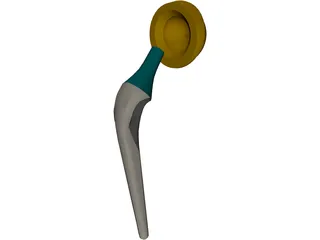 Artificial Hip 3D Model