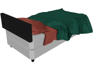 Bed 3D Model