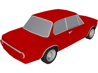 BMW 2002 (1967) 3D Model