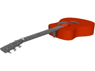Guitar 3D Model