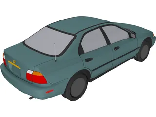 Honda Accord (1997) 3D Model