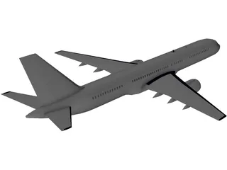 Boeing 757 3D Model