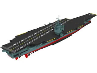 CVN-65 Enterprise 3D Model