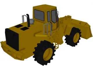 Tractor Front Loader 3D Model