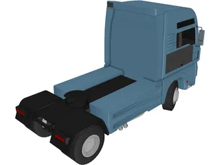 MAN TGA 3D Model