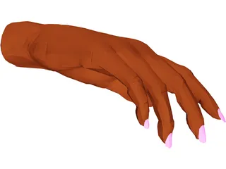 Hand Female 3D Model