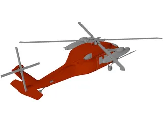 Sikorsky UH-60 Black Hawk 3D Model