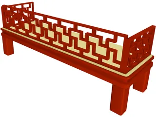 Bench 3D Model