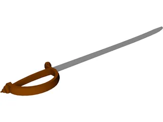 Sword 3D Model