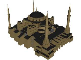 Hagia Sofia 3D Model