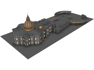 St. Peter's Basilica 3D Model