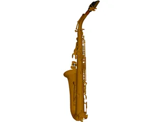 Saxophone 3D Model