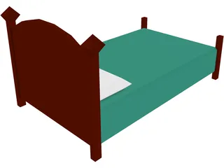 Bed 3D Model