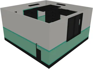 Examination Room 3D Model