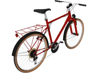 Bike Touring 3D Model