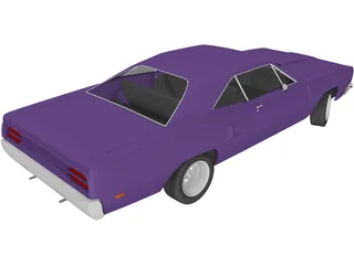 Plymouth Road Runner (1970) 3D Model