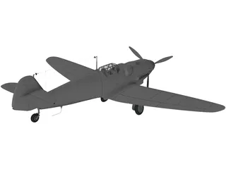 Messerschmitt 3D Model