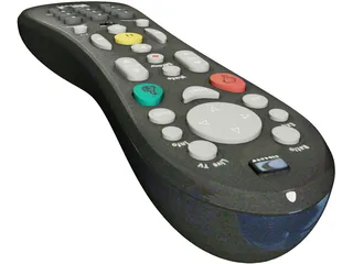 DirecTV Remote Control 3D Model