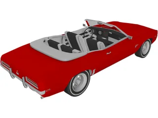 Chevrolet Camaro SS (1969) 3D Model