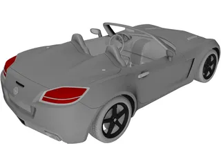 Opel GT (2007) 3D Model