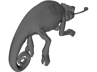 Chameleon 3D Model