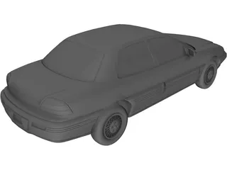 Pontiac Grand Am (1994) 3D Model